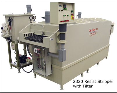 Chemcut 2320 Resist Stripper with filter